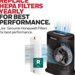 Honeywell HEPA Air Purifier Filter R - 2 Pack of Replacement Filters, HRF-R2