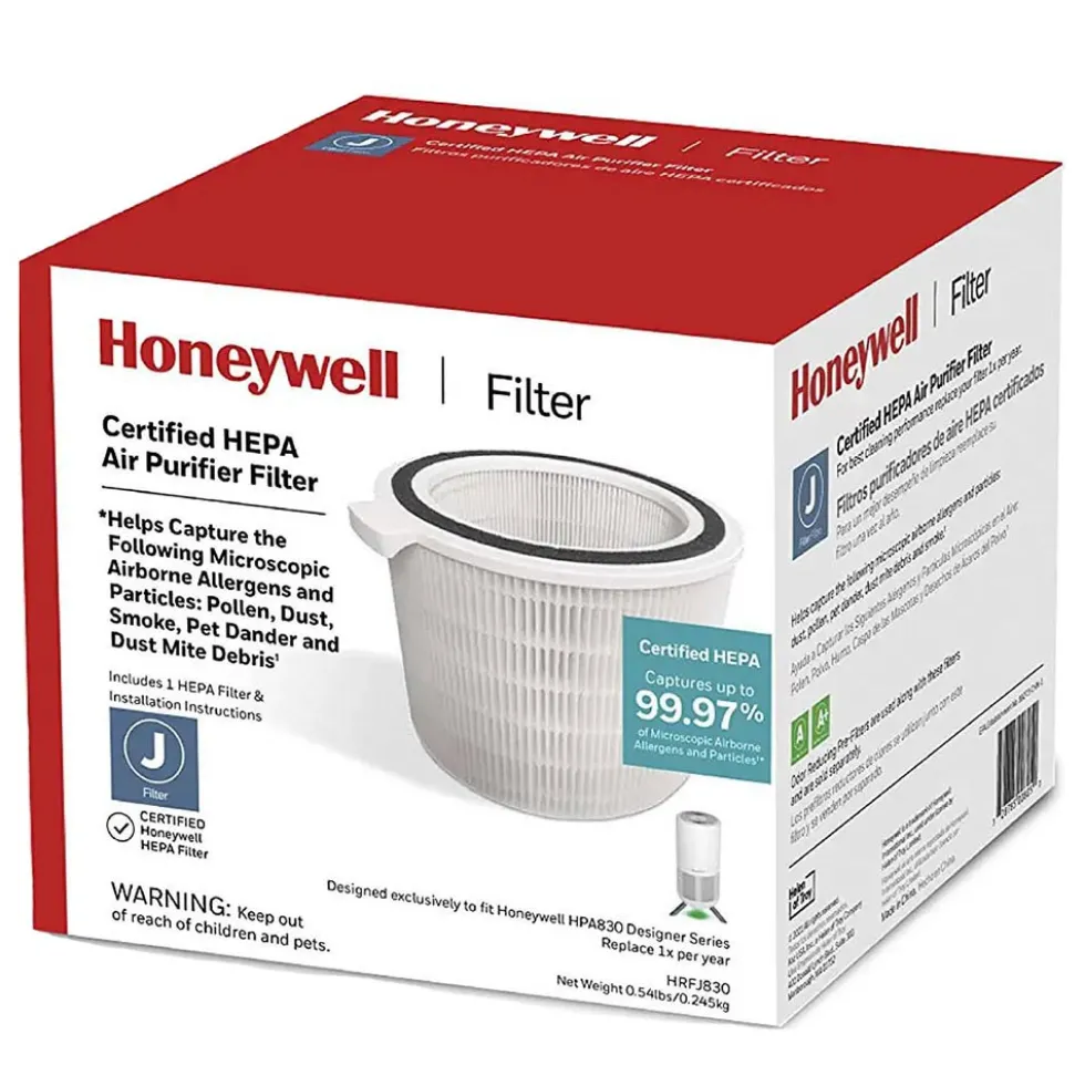 Honeywell HEPA Air Purifier Filter, HRFJ830 (Filter J)