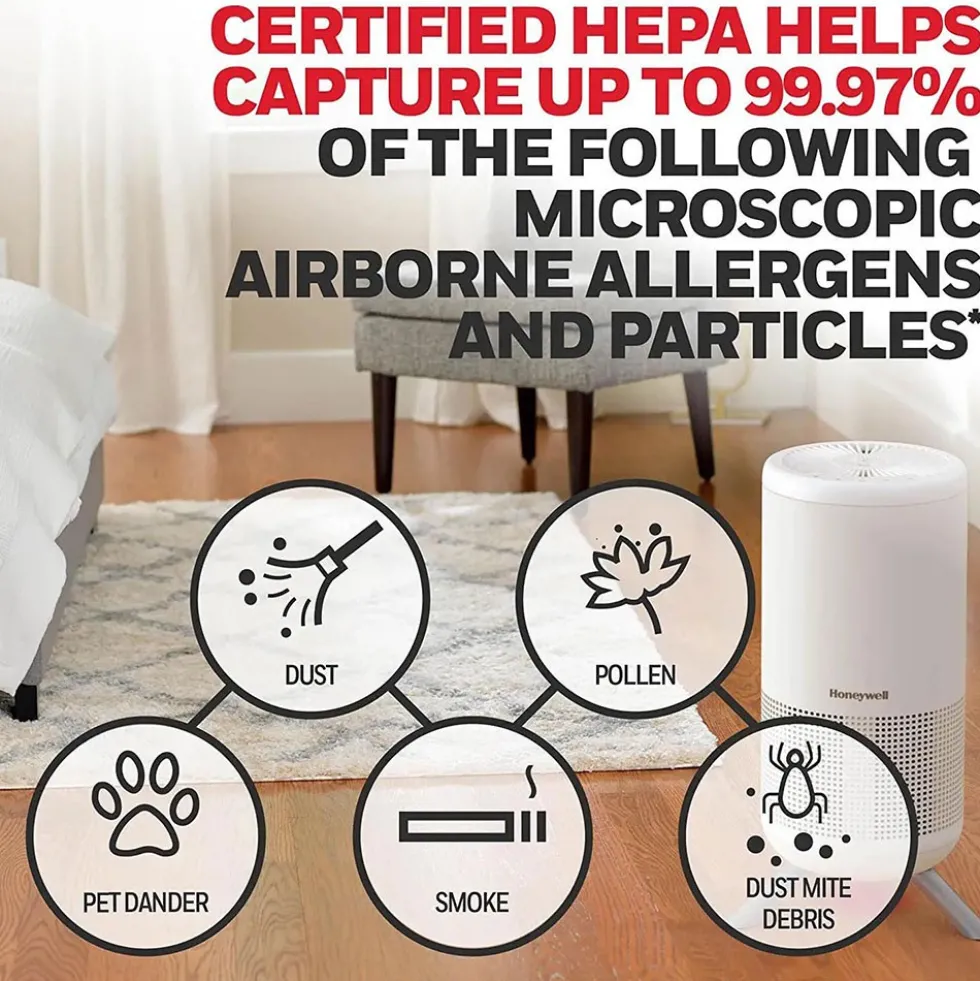 Honeywell HEPA Air Purifier Filter, HRFJ830 (Filter J)