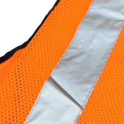 Honeywell High Visibility Orange Safety Vest with reflective stripes - RWS-50003