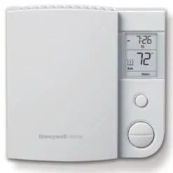 Honeywell Home RLV4305A1000 5-2 Day Programmable TRIAC Line Volt Thermostat, Electric Heat Only