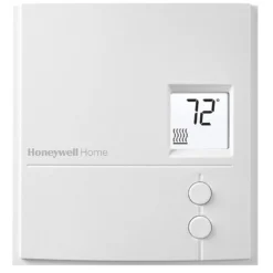 Honeywell Home RLV3150A Digital Non-Programmable Line Volt Thermostat for Electric Baseboard Heaters