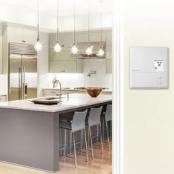 Honeywell Home RLV3150A Digital Non-Programmable Line Volt Thermostat for Electric Baseboard Heaters