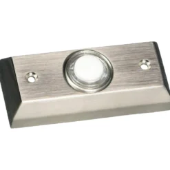 Honeywell Home RPW204A1005/A Wired Illuminated Push Button for Door Chime, Stainless Steel Finish