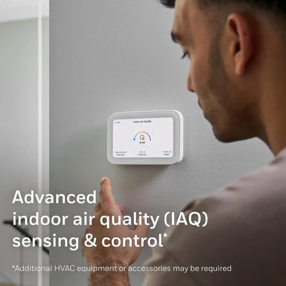 Honeywell Home X8S Smart Thermostat, White - X8VWF7W