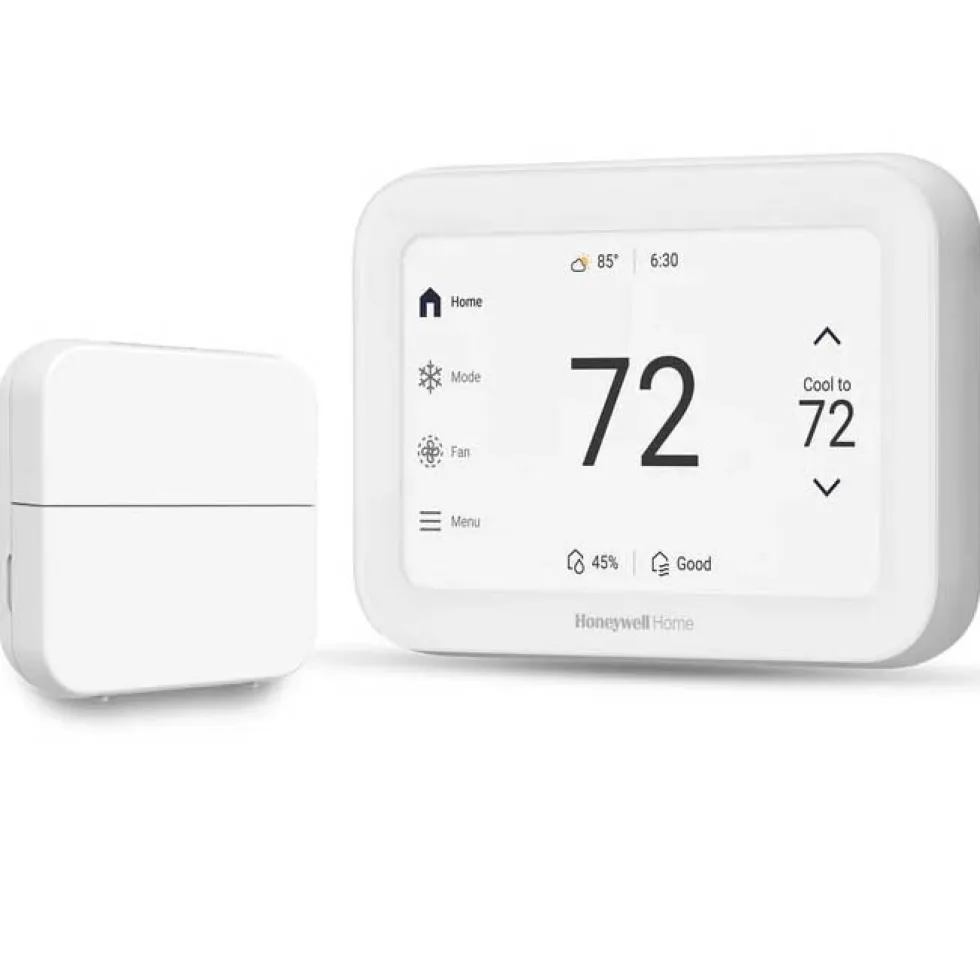 Honeywell Home X8S Smart Thermostat with Wireless Room Sensor, White - X8VMC9W