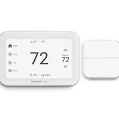 Honeywell Home X8S Smart Thermostat with Wireless Room Sensor, White - X8VMC9W