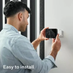 Honeywell Home X8S Smart Thermostat with Wireless Room Sensor, Black - X8VWF10B