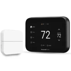 Honeywell Home X8S Smart Thermostat with Wireless Room Sensor, Black - X8VWF10B