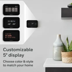Honeywell Home X8S Smart Thermostat, Black - X8VMC8B