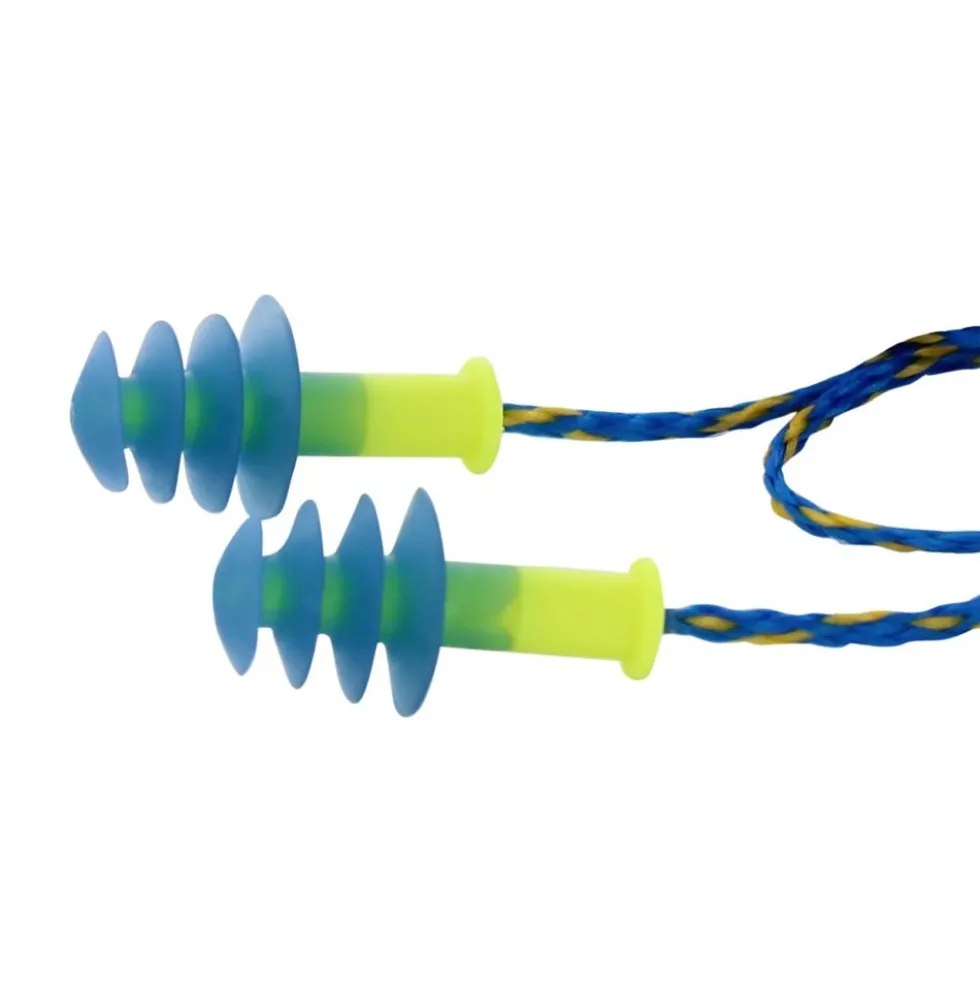 Honeywell Howard Leight Fusion Tapered TPE Corded Earplugs, 1000 Pairs
