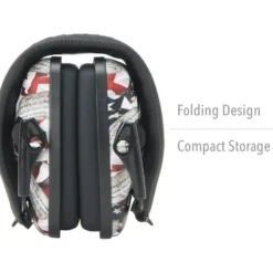 Honeywell Howard Leight Impact Sport Earmuff with Bluetooth, 2nd Amendment, Small
