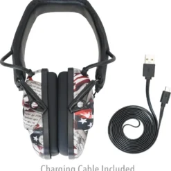 Honeywell Howard Leight Impact Sport Earmuff with Bluetooth, 2nd Amendment, Small