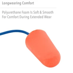 Honeywell Howard Leight X-Treme Corded Foam Ear Plugs, 1000 Pairs
