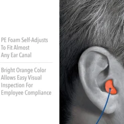 Honeywell Howard Leight X-Treme Corded Foam Ear Plugs, 1000 Pairs
