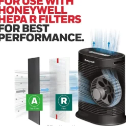 Honeywell HRF-A300 Pre-Cut Carbon Pre-Filter For HPA300 Series Air Purifiers - 4 Pack (Filter A)