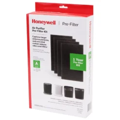 Honeywell HRF-A200 Pre-Cut Carbon Pre-Filter For HPA200 Series Air Purifiers - 4 Pack (Filter A)