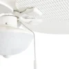 Honeywell Inland Breeze Indoor and Outdoor Ceiling Fan, White, 52-Inch - 50511