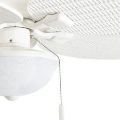 Honeywell Inland Breeze Indoor and Outdoor Ceiling Fan, White, 52-Inch - 50511