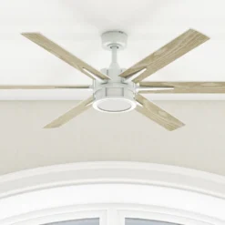 Honeywell Kaliza Ceiling Fan, Bright White, 56-Inch - 51477