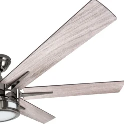 Honeywell Kaliza Indoor Ceiling Fan, Gun Metal, 56-Inch - 51035