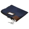 Honeywell 6505 Key Locking Security Cash and Document Zipper Bag