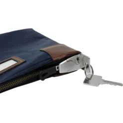 Honeywell 6505 Key Locking Security Cash and Document Zipper Bag