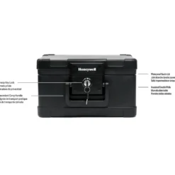 Honeywell Lightweight 30 Minute Fire Safe and Waterproof Chest with Carry Handle - 1502 (.15 cu ft.)