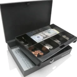 Honeywell 6212 Low Profile Cash Box (1 Bill/5 Coin Slots)