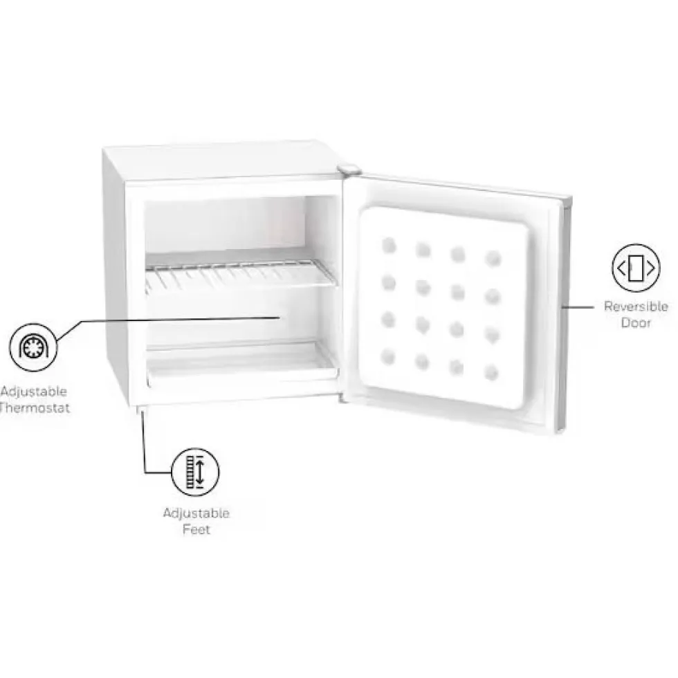 Honeywell Mini Compact Freezer For Countertops, White - H11MFW