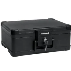 Honeywell 30 Minute Fire Resistant and Waterproof Safe Box with Carry Handle - 1503 (.24 cu ft.)