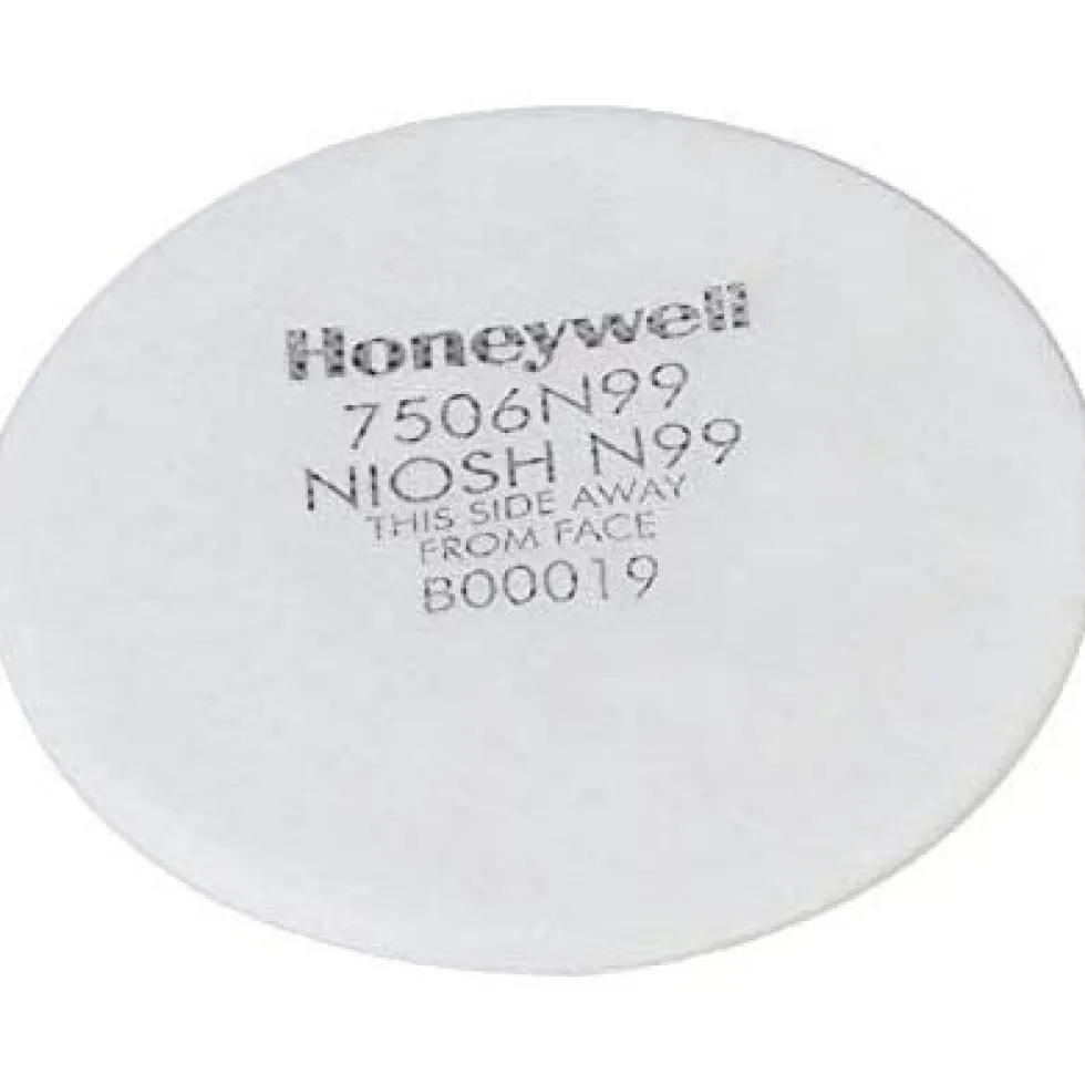 Honeywell North N99 Pad Filters For Air Purifying Respirators, N Series 10 Pack - 7506N99