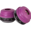 Honeywell North Organic Vapor (OV) Respirator Cartridge and P100 Filter, 2 Pack - 7581P100L