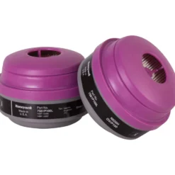Honeywell North Organic Vapor (OV) Respirator Cartridge and P100 Filter, 2 Pack - 7581P100L