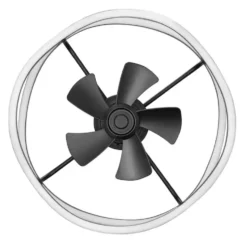 Honeywell Ormiston 21 in. LED Indoor Fandelier Modern Ceiling Fan with Color Changing Technology and Remote Control - Matte Black, 51916