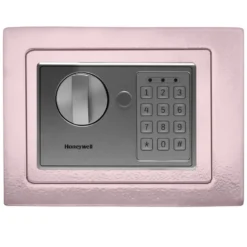 Honeywell 5605P Compact Steel Digital Security Box - Light Pink (.15 cu ft.)