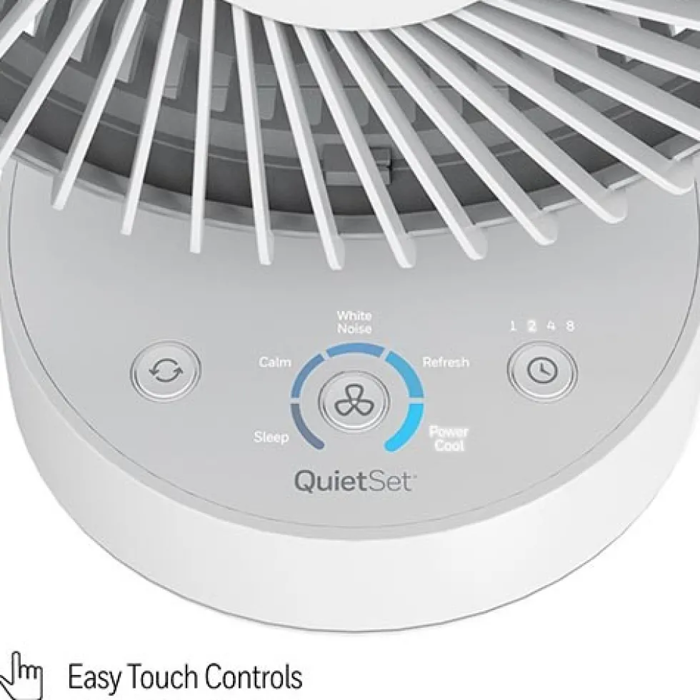 Honeywell QuietSet 5 Oscillating Table Fan - White, HTF337W