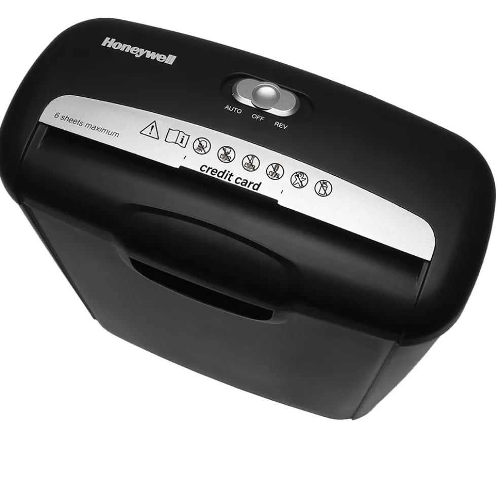 Honeywell 6 Sheet Strip-Cut Paper Shredder, 9306F