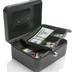 Honeywell 6202 Small Steel Cash Box (1 Bill/3 Coin Slots)