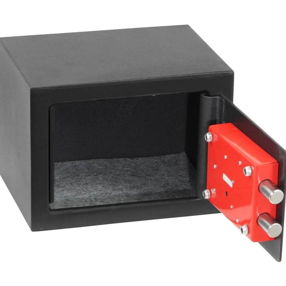 Honeywell 5002 Small Steel Security Safe with Key Lock (0.19 cu ft.)