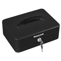 Honeywell 6112 Steel Cash Box (1 Bill / 5 Coin Slots)
