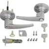 Honeywell Straight Entry Door Lever, Satin Nickel, 8104301