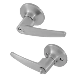 Honeywell Straight Entry Door Lever, Satin Nickel, 8104301