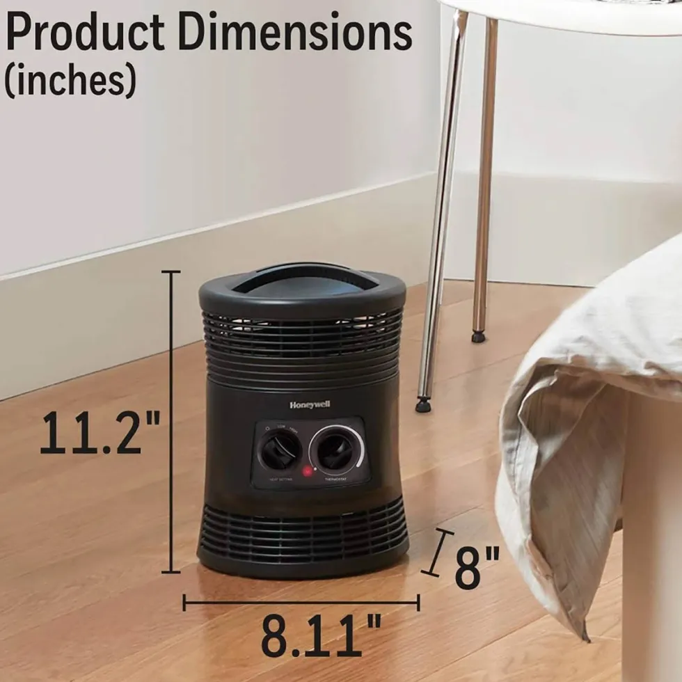 Honeywell 360 Surround Heater Slate Gray, HHF360V