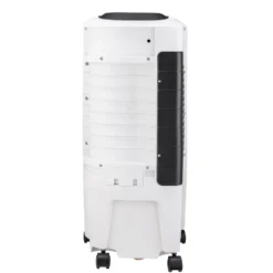 Honeywell TC09PEU Compact Evaporative Tower Air Cooler with Spot Fan and Humidifier, 200 CFM - 2.4 Gallon Tank, White