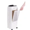 Honeywell TC10PEU Compact Evaporative Tower Air Cooler with Fan and Humidifier, Washable Dust Filter, 194 CFM - 2.6 Gallon Tank, White