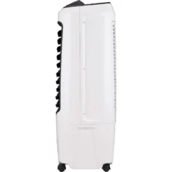 Honeywell TC10PEU Compact Evaporative Tower Air Cooler with Fan and Humidifier, Washable Dust Filter, 194 CFM - 2.6 Gallon Tank, White