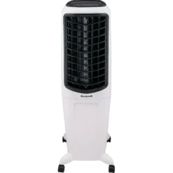 Honeywell TC30PEU Evaporative Tower Air Cooler with Fan and Humidifier, Washable Dust Filter, 470 CFM - 7.9 Gallon Tank, White