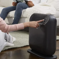 Honeywell ThermaWave 6 Ceramic Heater With Programmable Thermostat - Black, HCE870B