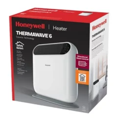 Honeywell ThermaWave 6 Ceramic Heater With Programmable Thermostat - White, HCE870W